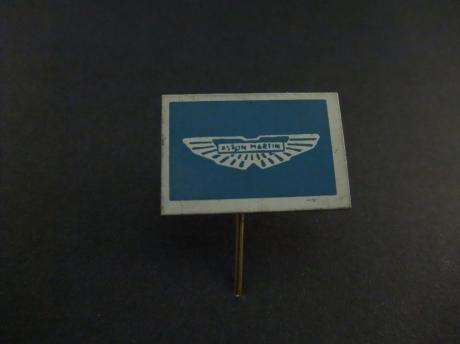 Aston Martin Engels automerk oud logo blauw